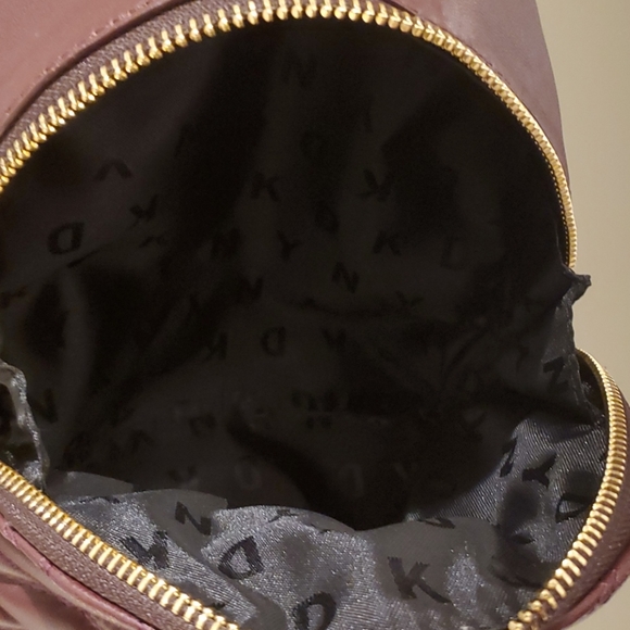 DKNY Lara Quilted Leather Mini Crossbody NWT - Picture 7 of 10